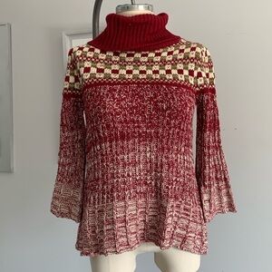 Vintage Deadstock Degree Boysenberry Knit Sweater